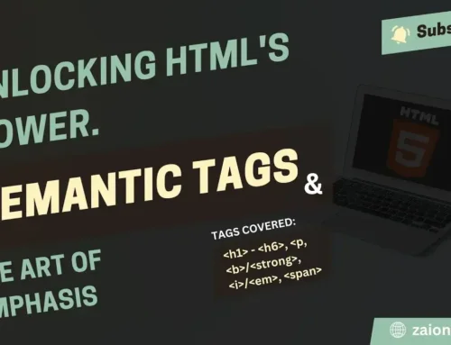 Unlocking HTML’s Power: h1-h6, Semantic Tags & The Subtle Art of Emphasis in Urdu/Hindi – Zaions