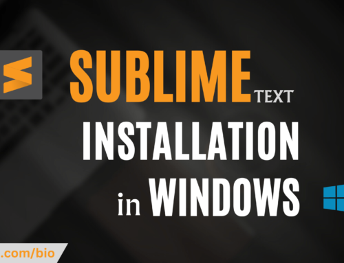 How to Install and Use Sublime Text on Windows – Complete Guide