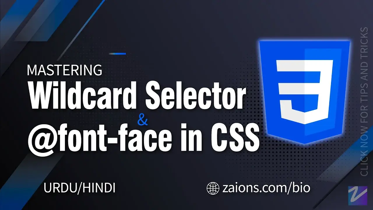 Comprehensive Guide to CSS Wildcard and font-face