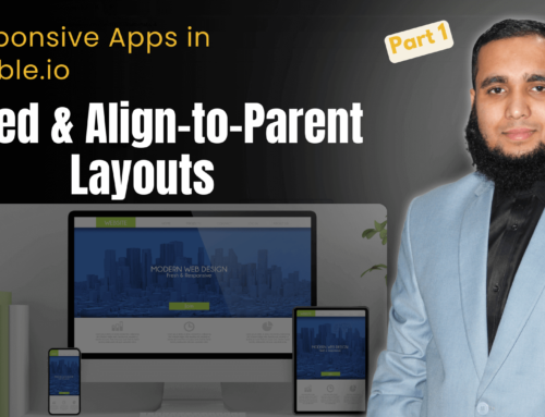 Responsive Apps in Bubble.io – Fixed & Align-to-Parent Layouts (Part 1) UrduHindi Zaions